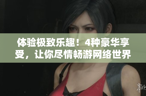 体验极致乐趣！4种豪华享受，让你尽情畅游网络世界