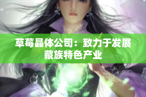 草莓晶体公司：致力于发展藏族特色产业