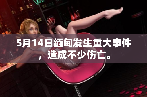 5月14日缅甸发生重大事件，造成不少伤亡。