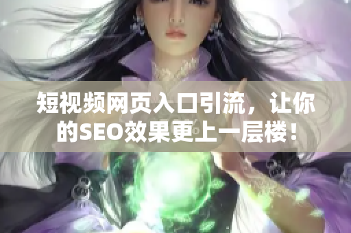 短视频网页入口引流，让你的SEO效果更上一层楼！
