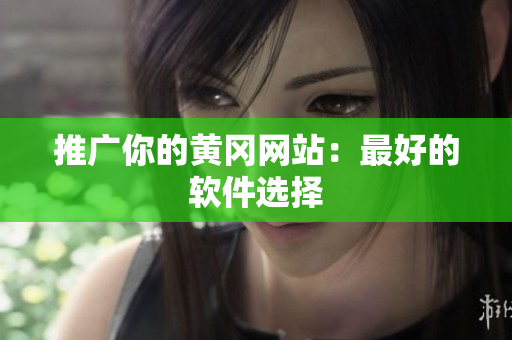 推广你的黄冈网站：最好的软件选择