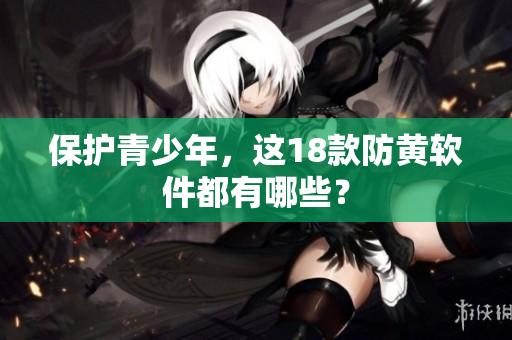 保护青少年，这18款防黄软件都有哪些？