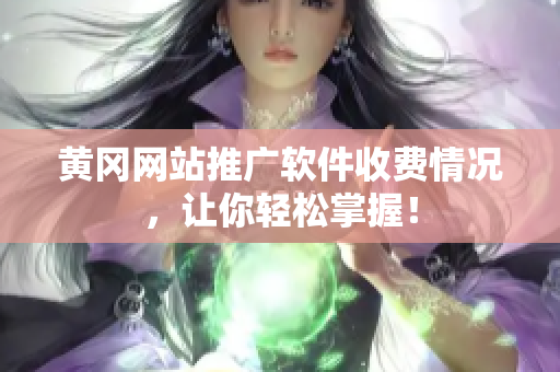 黄冈网站推广软件收费情况，让你轻松掌握！