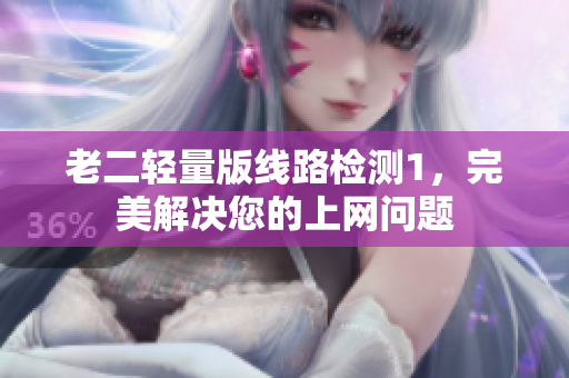 老二轻量版线路检测1，完美解决您的上网问题