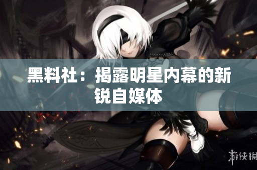 黑料社：揭露明星内幕的新锐自媒体