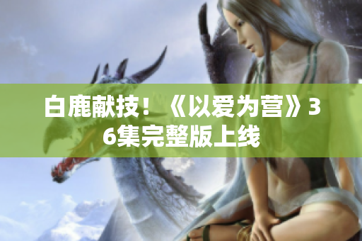 白鹿献技！《以爱为营》36集完整版上线