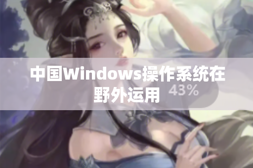 中国Windows操作系统在野外运用