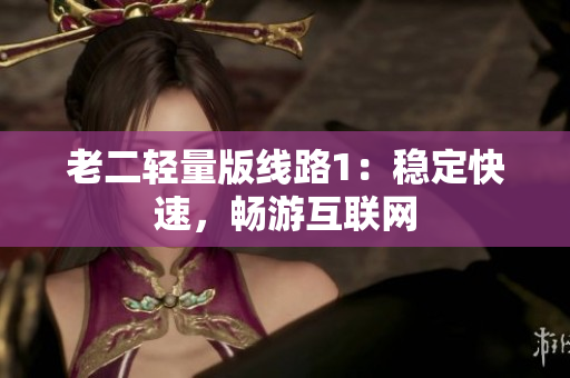 老二轻量版线路1：稳定快速，畅游互联网