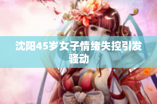 沈阳45岁女子情绪失控引发骚动
