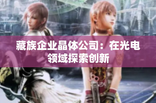 藏族企业晶体公司：在光电领域探索创新