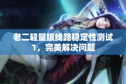 老二轻量版线路稳定性测试1，完美解决问题