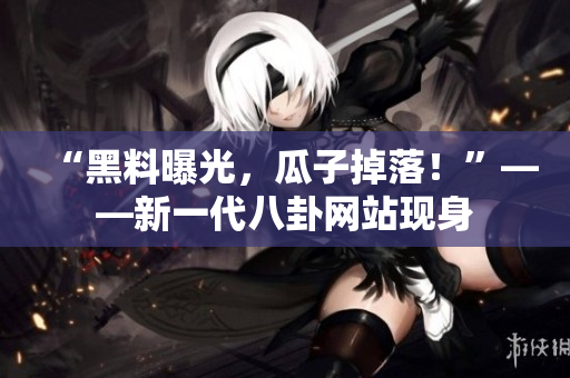 “黑料曝光，瓜子掉落！”——新一代八卦网站现身