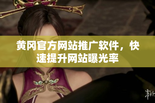 黄冈官方网站推广软件，快速提升网站曝光率