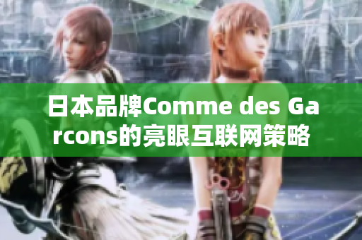 日本品牌Comme des Garcons的亮眼互联网策略