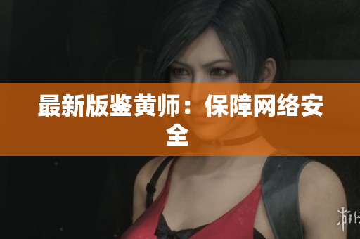 最新版鉴黄师：保障网络安全 