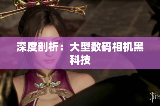 深度剖析：大型数码相机黑科技