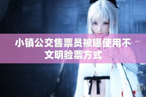 小镇公交售票员被曝使用不文明验票方式