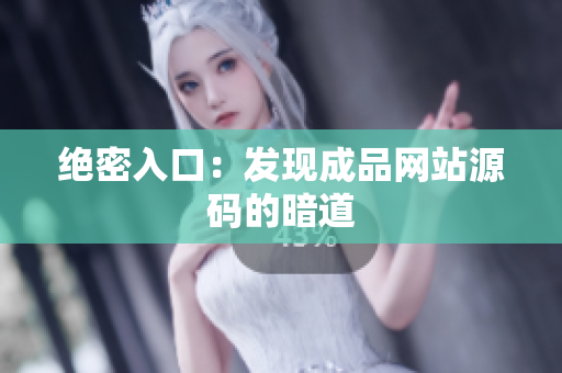 绝密入口：发现成品网站源码的暗道