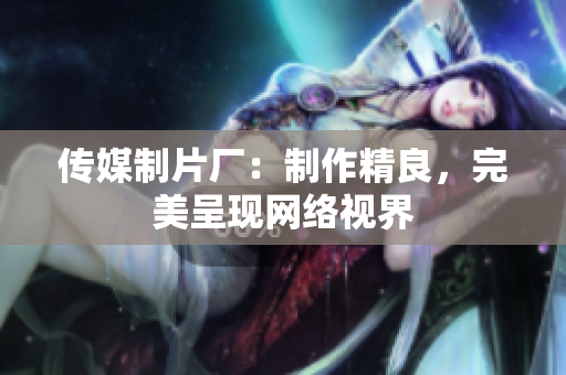 传媒制片厂：制作精良，完美呈现网络视界
