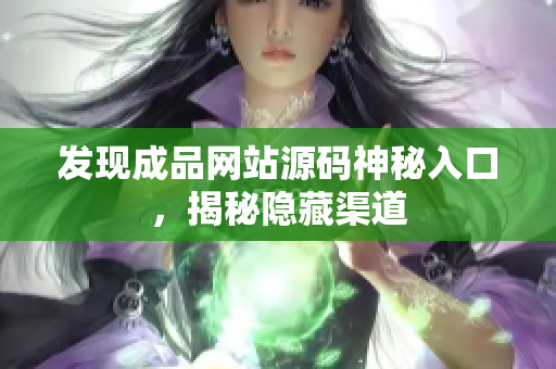 发现成品网站源码神秘入口，揭秘隐藏渠道
