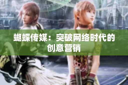 蝴蝶传媒：突破网络时代的创意营销