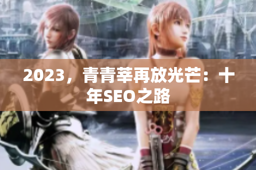 2023，青青莘再放光芒：十年SEO之路