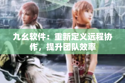 九幺软件：重新定义远程协作，提升团队效率