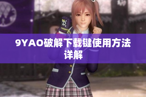 9YAO破解下载键使用方法详解