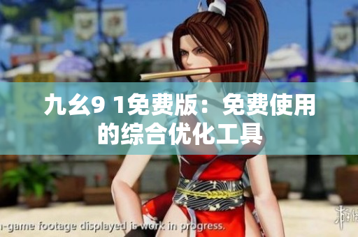九幺9 1免费版：免费使用的综合优化工具