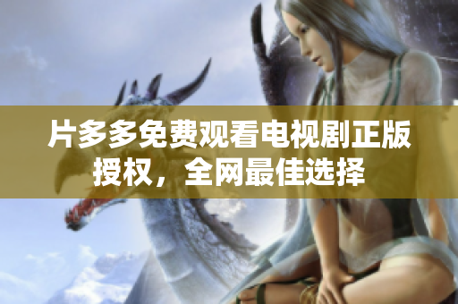 片多多免费观看电视剧正版授权，全网最佳选择