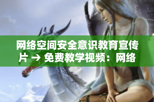 网络空间安全意识教育宣传片 → 免费教学视频：网络空间安全意识提升