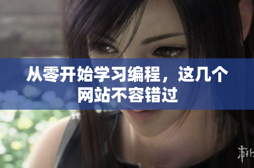 从零开始学习编程，这几个网站不容错过