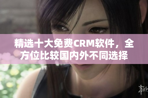 精选十大免费CRM软件，全方位比较国内外不同选择